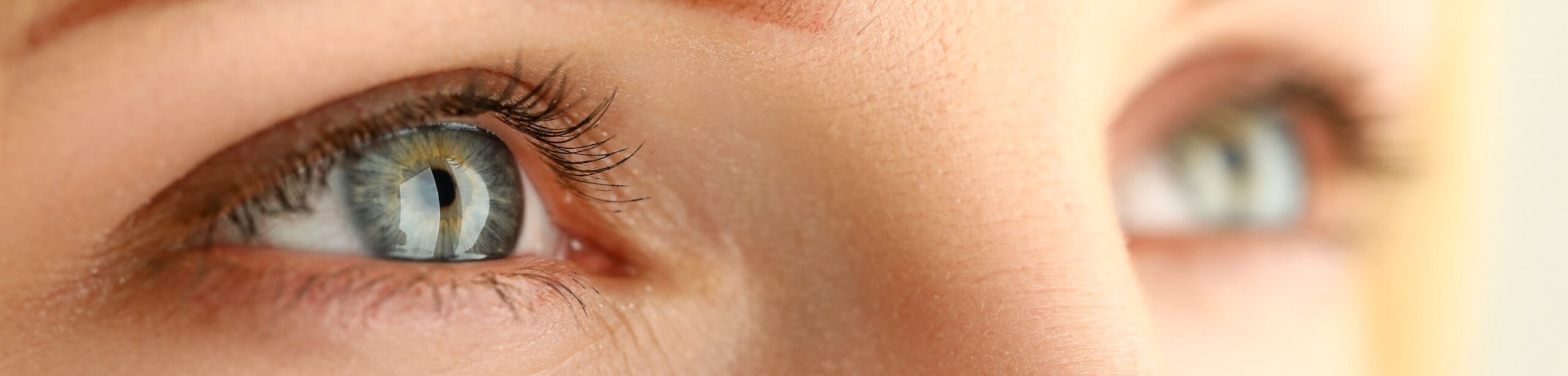 Nahaufnahme von wachen, sensiblen Augen – Symbol für Hochsensibilität und feine Wahrnehmung